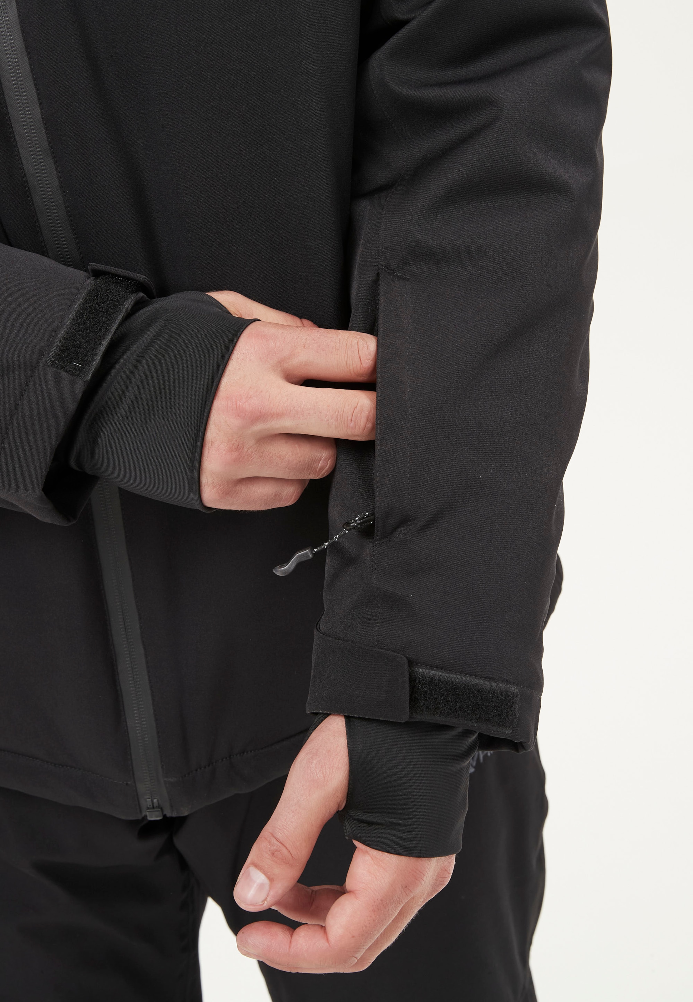 Whistler Athletic Jacket 'JESPER M Ski Jacket W-PRO 15.000' in Black |  ABOUT YOU