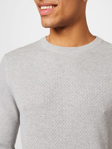 JACK & JONES - Jersey 'DALLAS' en gris