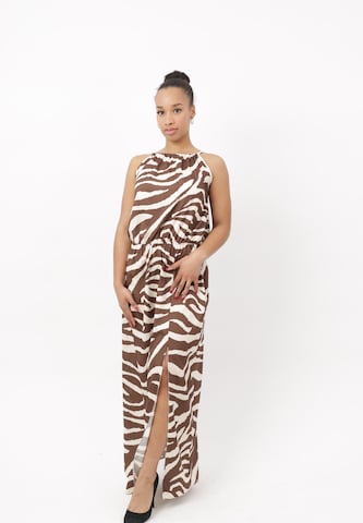Robe Elara en marron