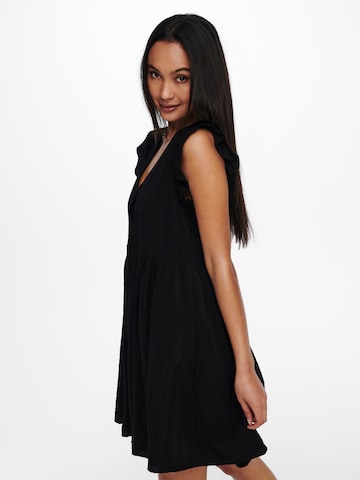 ONLY Košeľové šaty 'Anthea' - Čierna
