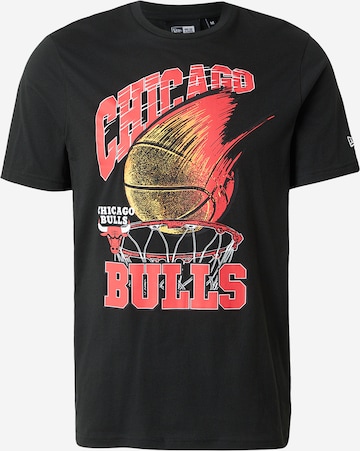 NEW ERA Paita 'NBA BALL' värissä musta: etupuoli