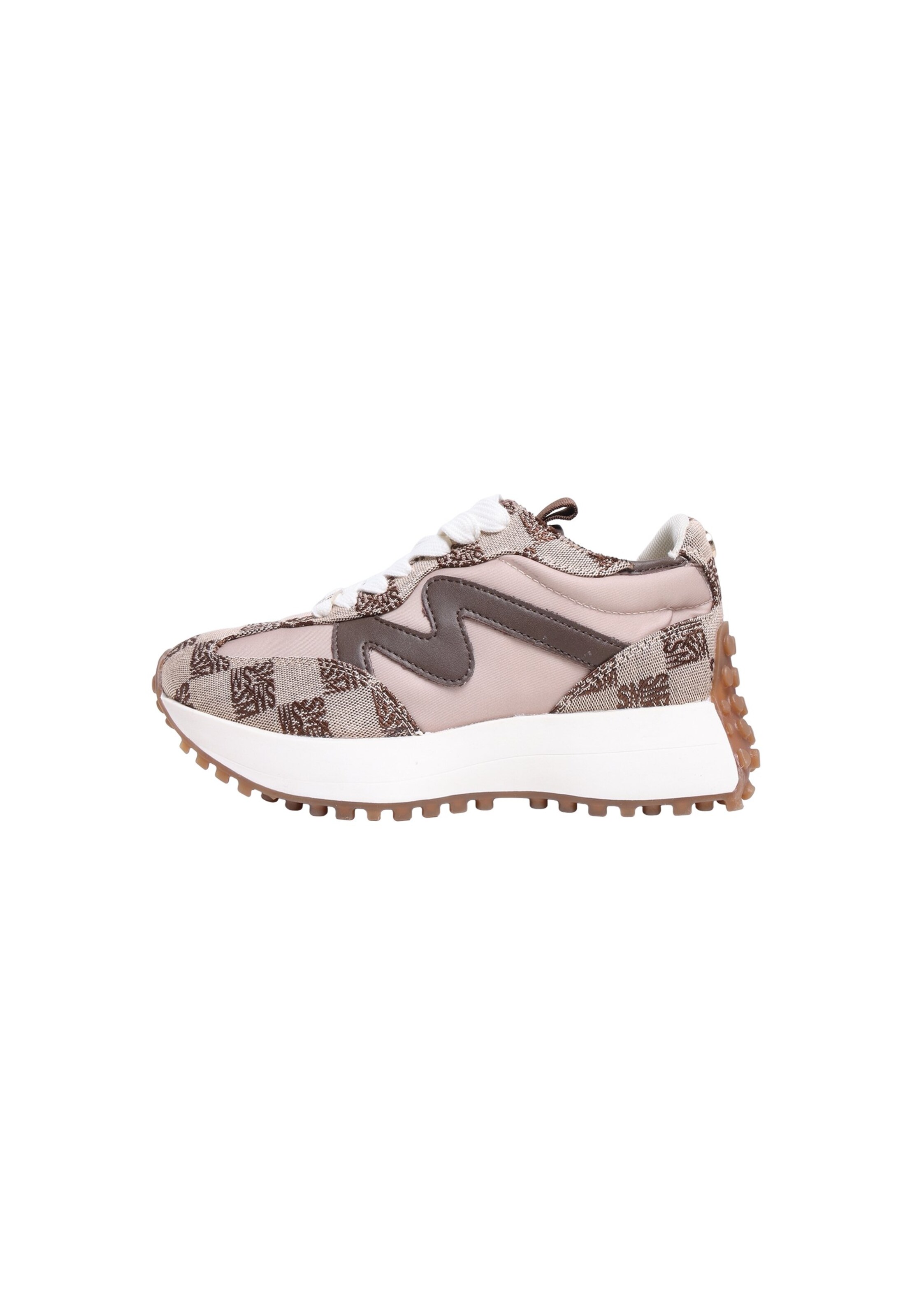 STEVE MADDEN - Sapatilhas baixas 'Campo' em castanho: frente