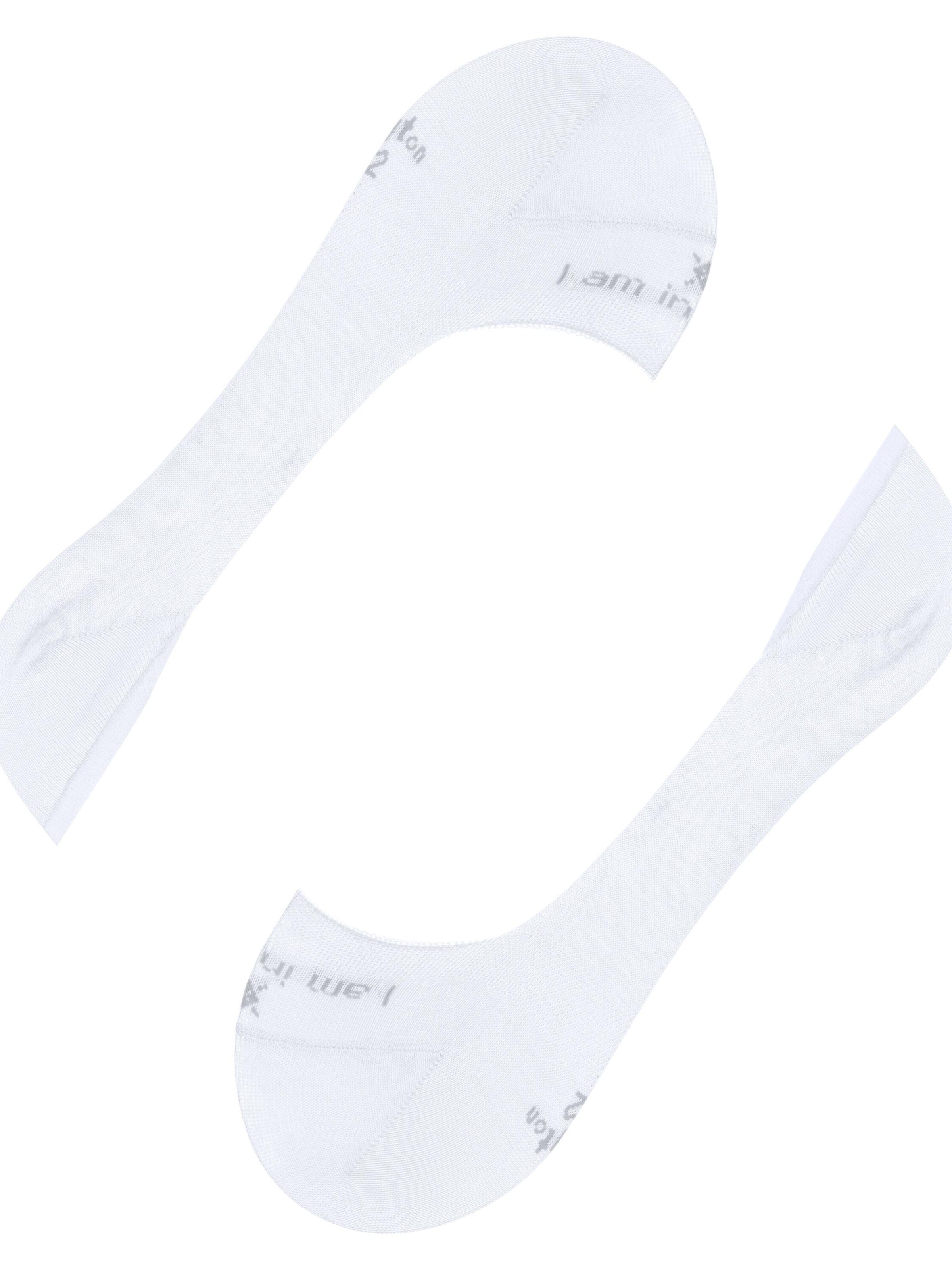 BURLINGTON Ankle Socks 'Carrington' in White