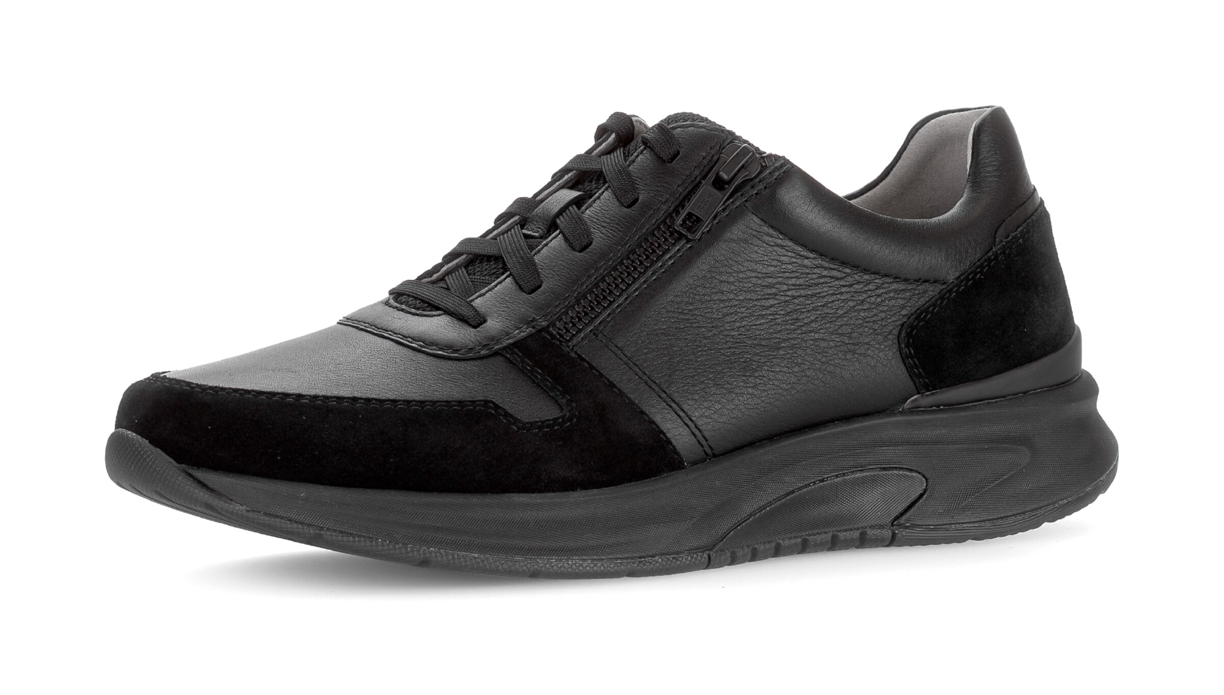 Gabor Rollingsoft Sneaker in Schwarz: Vorderseite