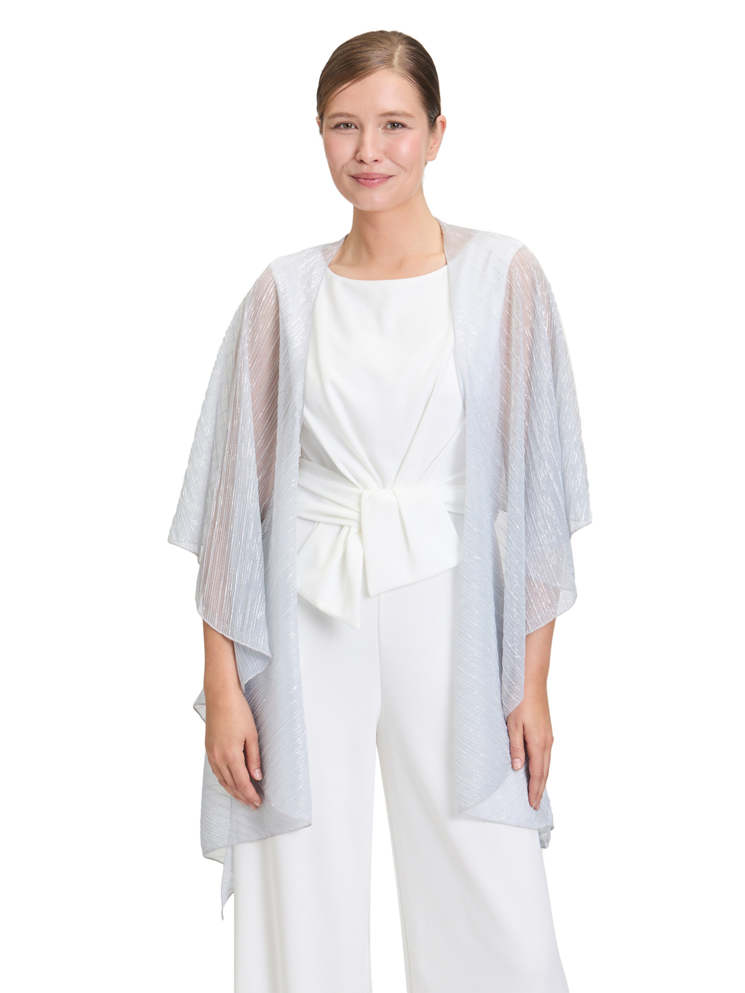 Vera Mont Cape in Grijs: voorkant