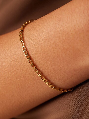 Lucardi Armband in Gold: Vorderseite