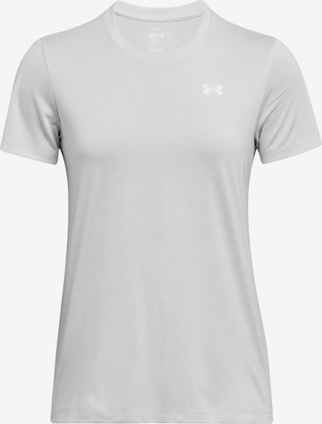 UNDER ARMOUR Performance Shirt 'Tech Twist' in Grey: front