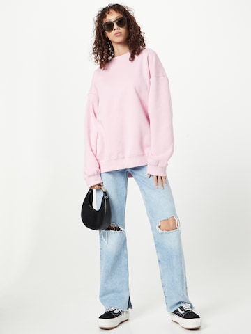 WEEKDAYSweater majica - roza boja