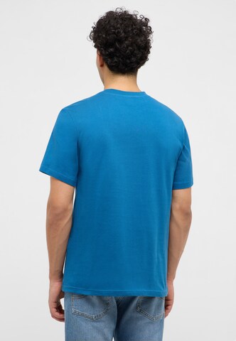 MUSTANG T-Shirt 'Austin' in Blau