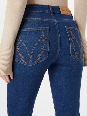 System Action Regular Jeans 'Jane' in Blau