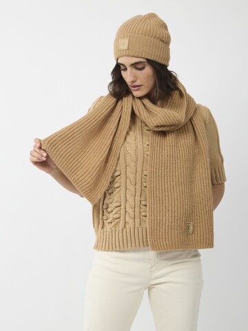 CODELLO Schal in Beige: Vorderseite
