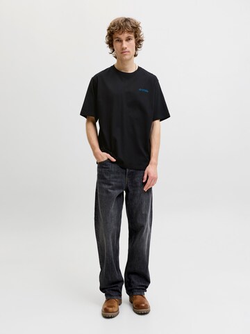 T-Shirt 'JJLEMON' JACK & JONES en noir