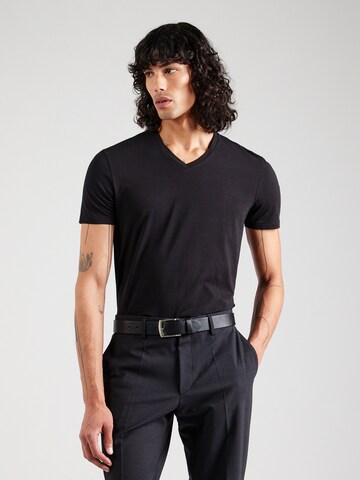 T-Shirt 'HUGO-V' HUGO en noir : devant