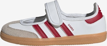 Baskets 'Samba' ADIDAS ORIGINALS en blanc : devant