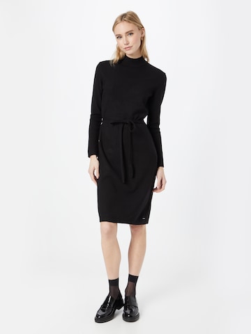 MEXX Knitted dress in Black: front