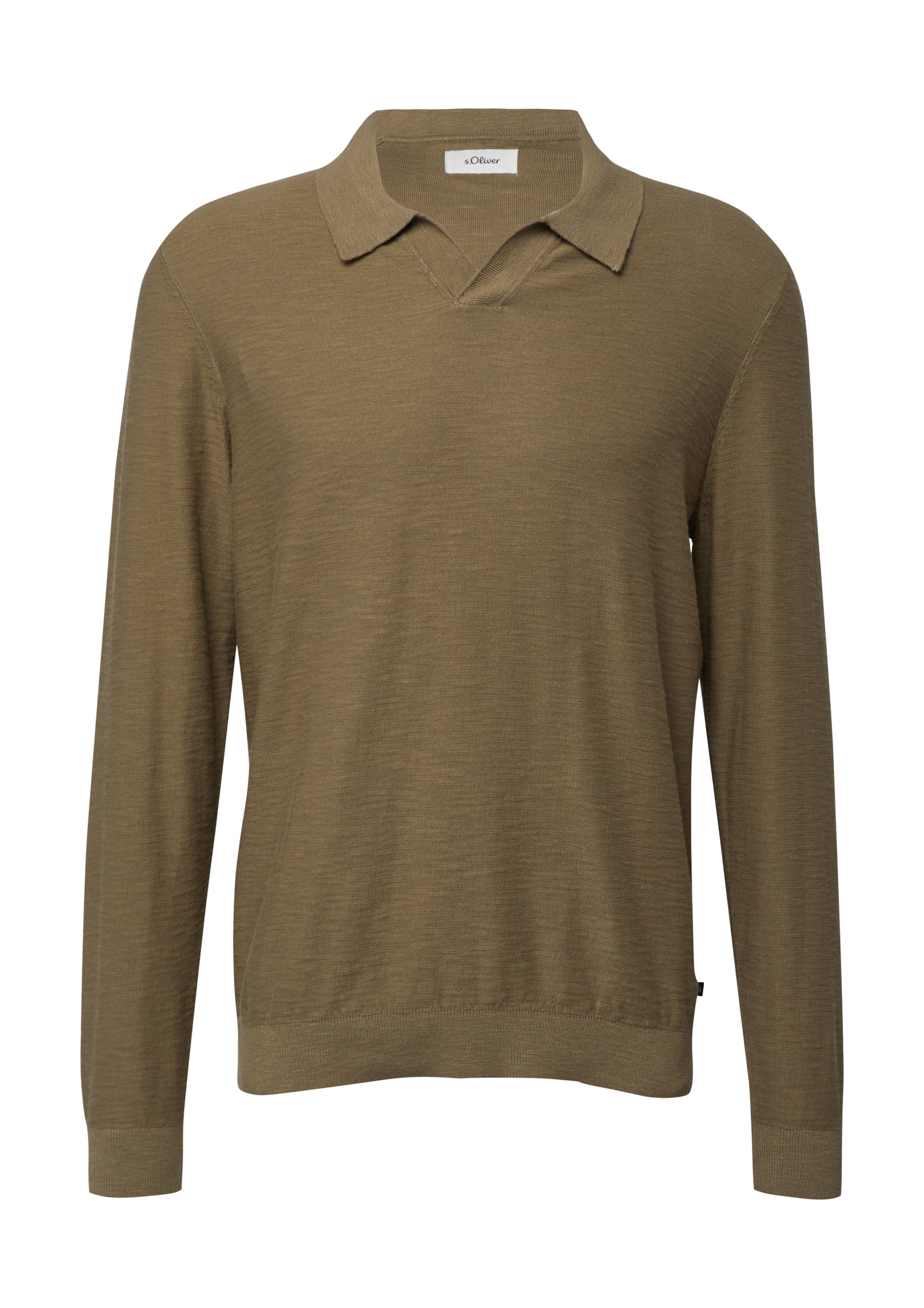 s.Oliver Pullover in oliv, Produktansicht