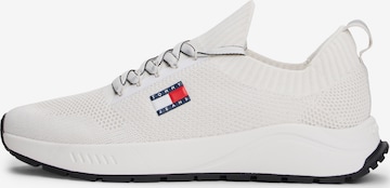 Tommy Jeans Trampki niskie w kolorze beżowy: przód