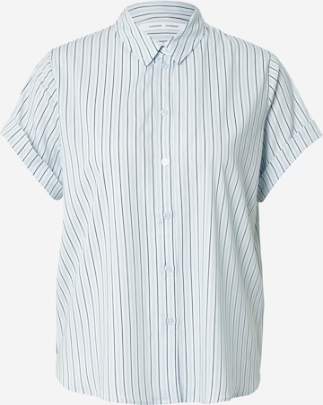 Samsøe Samsøe Blúzka 'Majan' - Modrá: predná strana