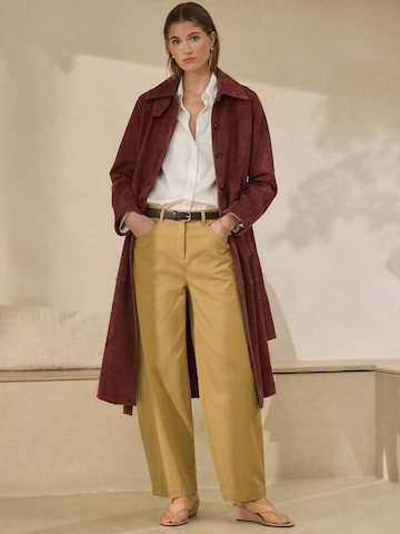 Barrel Pantalon chino 'N. Premium' Next en marron
