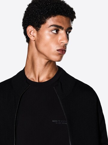 Felpa di EA7 Emporio Armani in nero