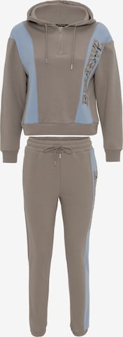 Tom Barron Sweatsuit in Grey: front