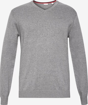 Coupe regular Pull-over ESPRIT en gris : devant