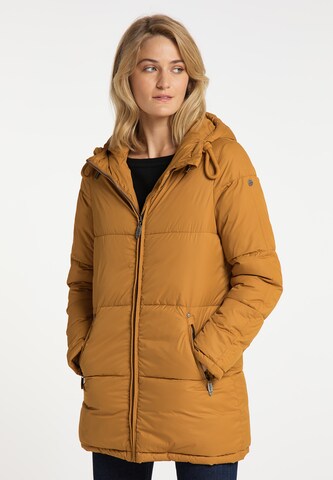 usha BLUE LABEL Winter Jacket in Yellow: front