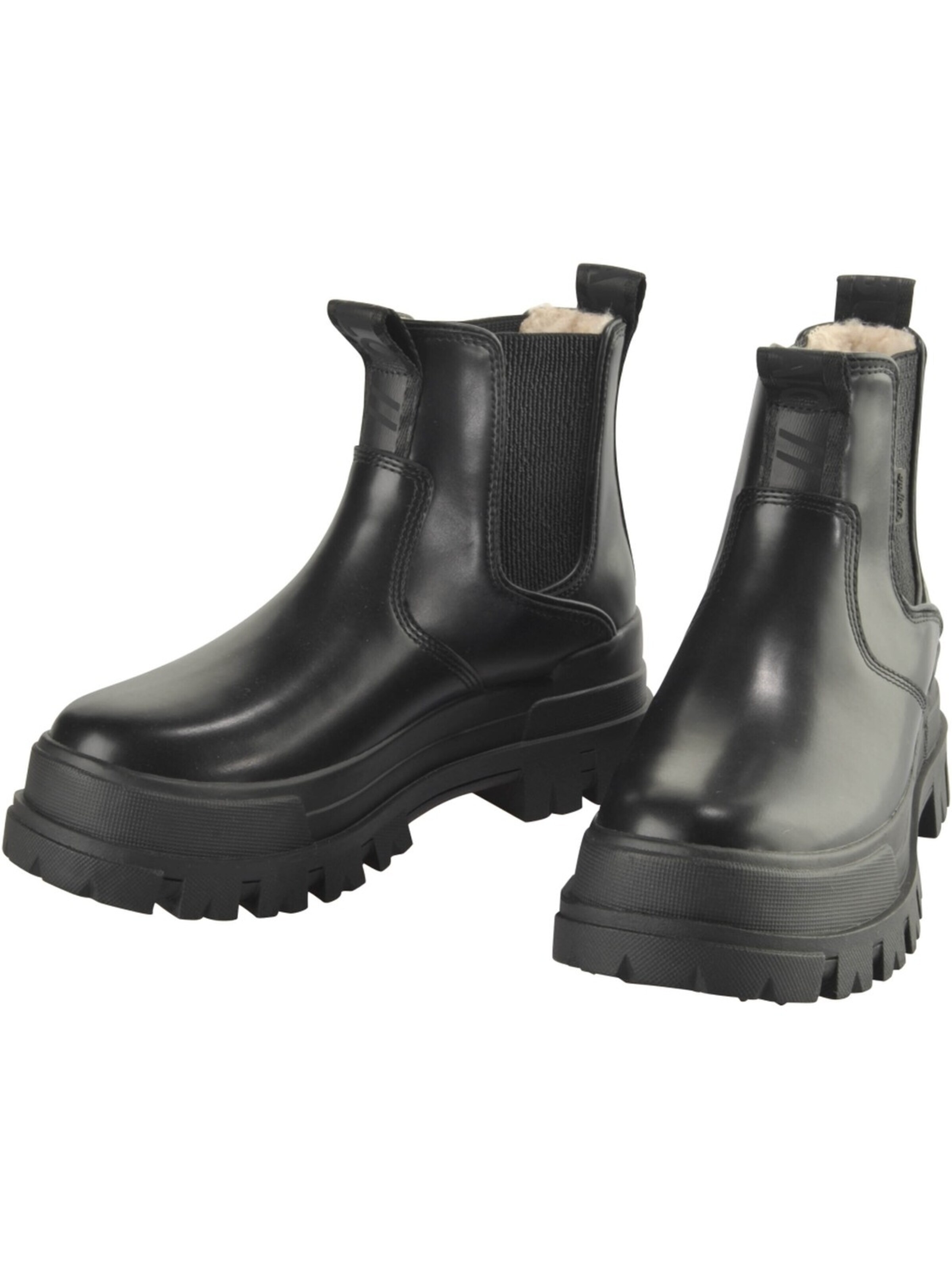 BUFFALO Chelsea Boots 'Aspha' in Black