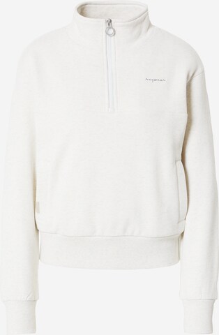 Ragwear Sweatshirt 'REBARB' i vit: framsida