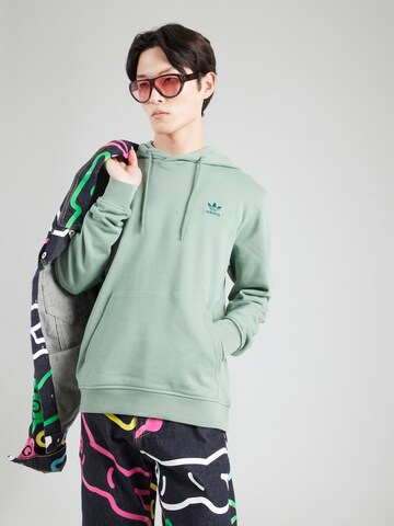 ADIDAS ORIGINALS Mikina 'Essentials' – zelená: přední strana