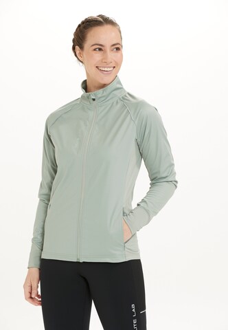 ELITE LAB Between-Season Jacket 'Heat X1' in Green: front