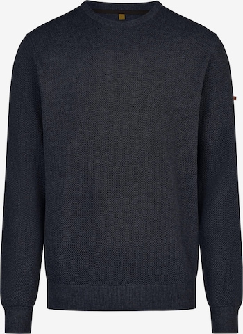 redmond Pullover 'Basic' in Blau: Vorderseite