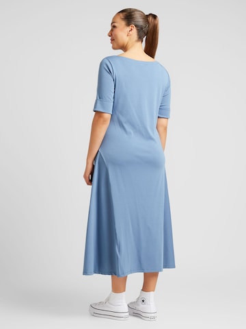 Lauren Ralph Lauren Plus Dress 'MUNZIE' in Blue