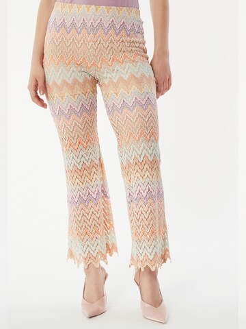 Regular Pantalon 'Zayana' Ana Alcazar en mélange de couleurs : devant