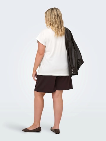 ONLY Carmakoma - Camisa 'CARCARINA' em branco