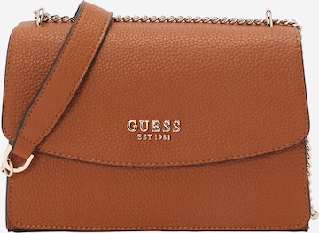 GUESS Crossbody bag 'Calista' in Brown: front