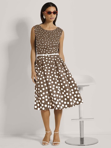 MADELEINE Kleid in Braun
