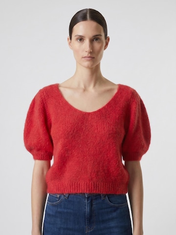americandreams Pullover 'Lolanda'‌‌‌‌‌‌‌ in Rot: Vorderseite