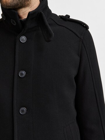 Manteau mi-saison SELECTED HOMME en noir