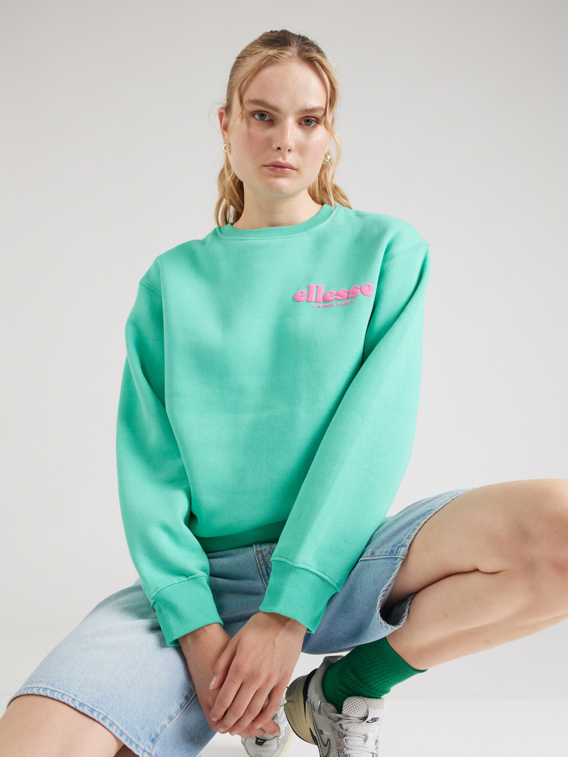 Ellesse green jumper sale