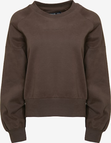 BIG STAR Sweatshirt 'JEANER' in Bruin: voorkant