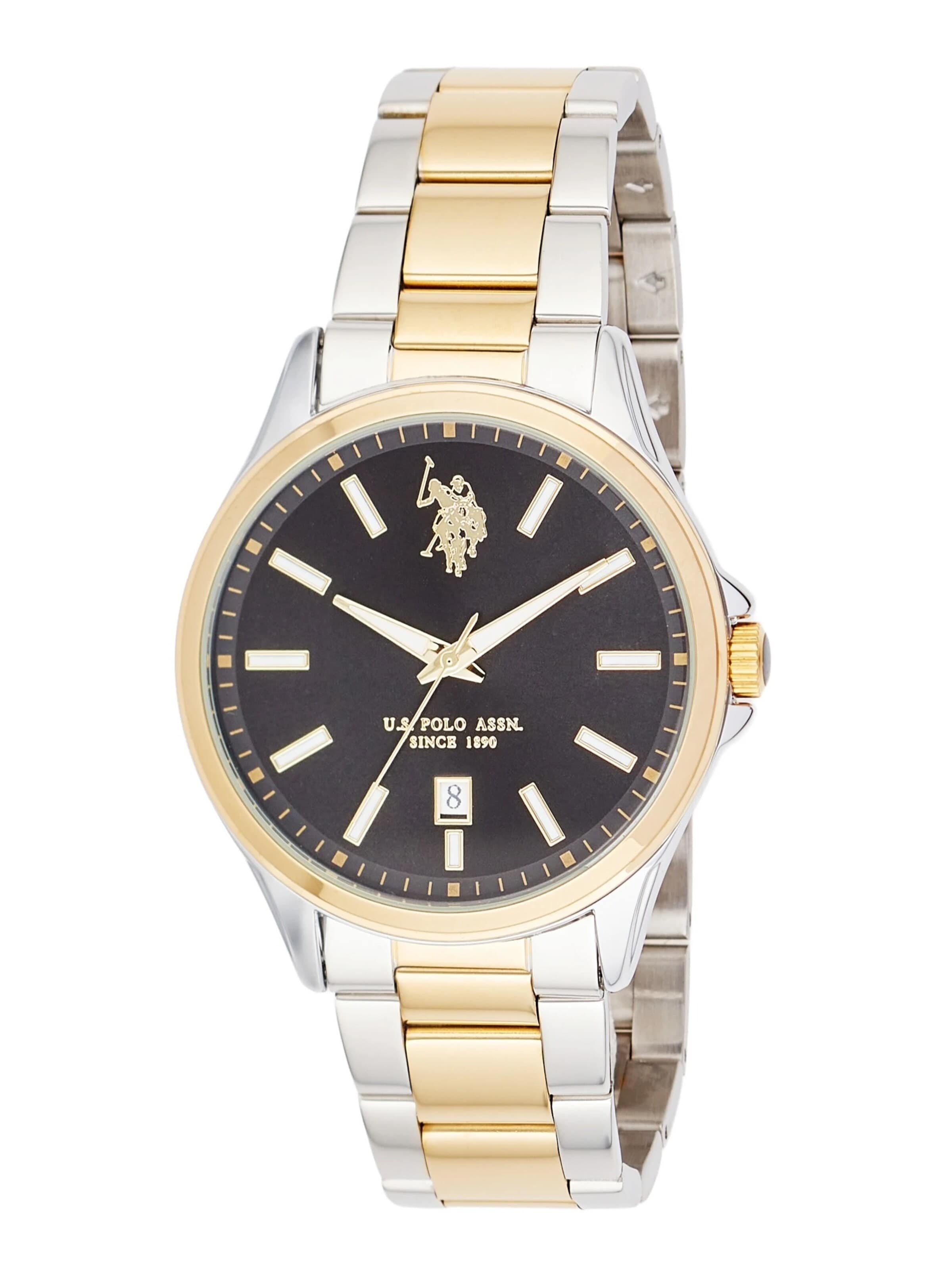 Orologio analogico 'Blaze' di U.S. POLO ASSN. in nero: frontale