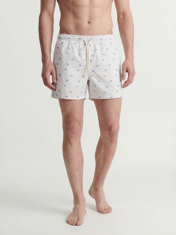 JACK & JONES Zwemshorts in Grijs: voorkant