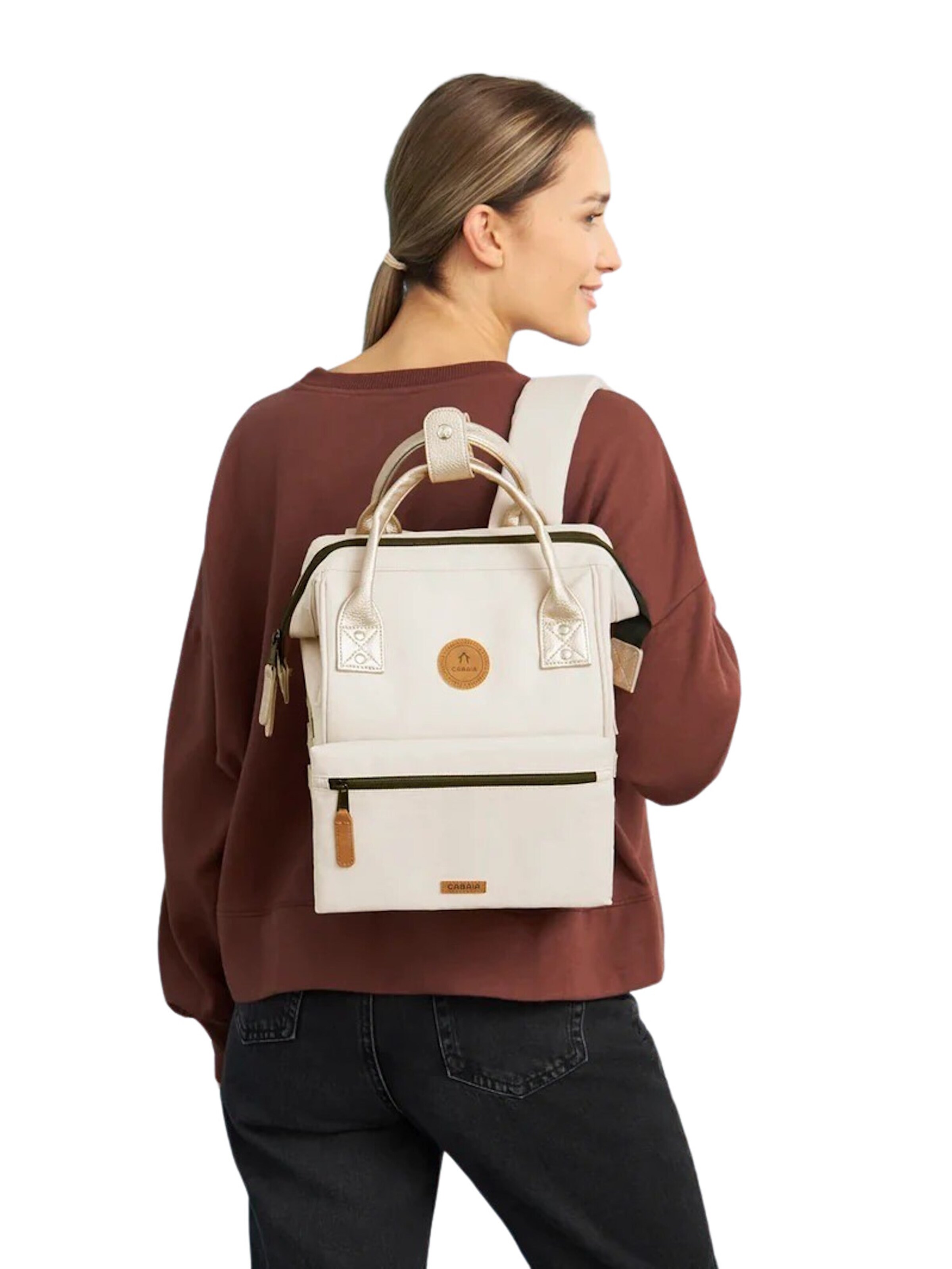 Cabaia Backpack 'Algier' in Beige