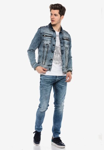 Veste mi-saison 'CAIN' CIPO & BAXX en bleu