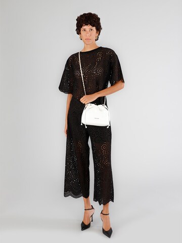 Borsa a sacco di CAFè NOIR in bianco