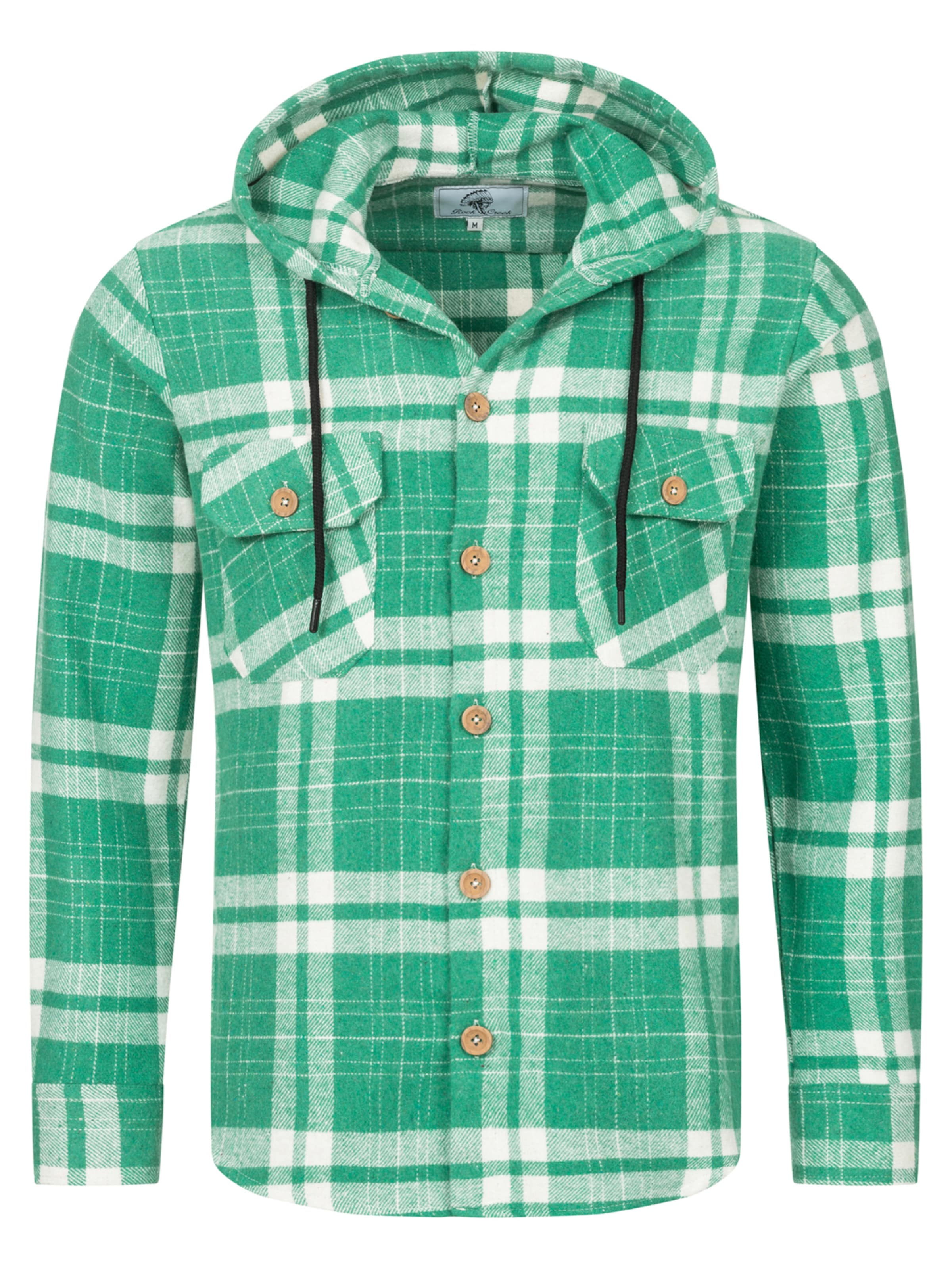 Rock Creek Hemd in Grün: Vorderseite