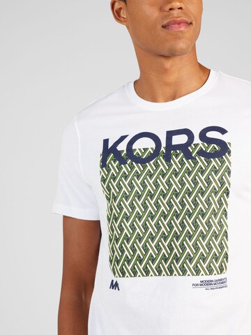 Michael Kors - Camiseta 'LATTICE' en blanco