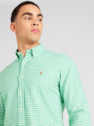 Regular fit Camicia di Polo Ralph Lauren in verde