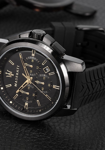 Maserati Analog Watch in Black